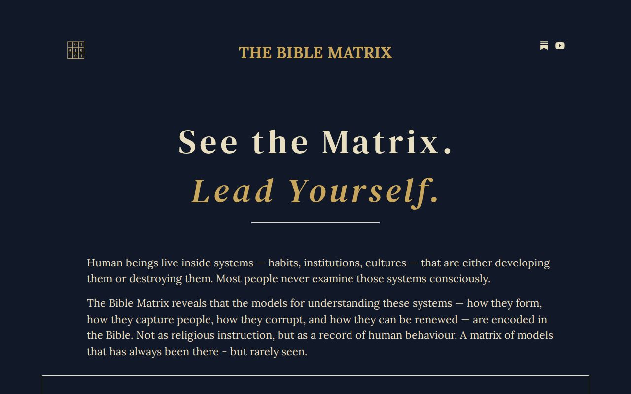 The Bible Matrix